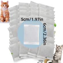 50 miếng lọc không khí thay thế cho hộp vệ sinh cho mèo, tấm lót khử mùi than hoạt tính tự làm sạch, bộ lọc thay thế kiểm soát mùi hôi cho hộp vệ sinh, thích hợp cho hộp vệ sinh tự động để hấp thụ mùi. - 50 cái - Xem 2