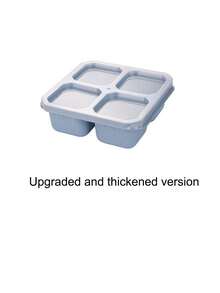 4-Compartment Reusable Food Storage Container, Candy Nut Airtight Lunch Box, Suitable For Meal Prep, Snack Making, Divided Bento Box, Ideal For School, Cafeteria, Home And Camping, Great For Teens And Office Workers, Back To School Essential - Multicolor - View 25