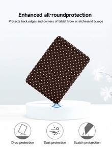 1 chiếc ốp bảo vệ màu cà phê chấm bi, phù hợp với Kindle thế hệ thứ 10, Kindle thế hệ thứ 11, Kindle Paperwhite 5, ốp bảo vệ sách điện tử có chức năng tự động bật/tắt màn hình, nhẹ và tiện lợi, vừa vặn hoàn hảo để bảo vệ thiết bị đọc sách của bạn, món quà lãng mạn. - Nhiều màu - Xem 5