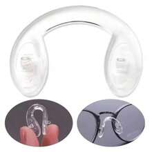 5/8pcs U Shape Silicone Conjoined Eyeglass Soft Nose Pads For Glasses Anti-Slip Insert Nose Pad - Multicolor - View 11