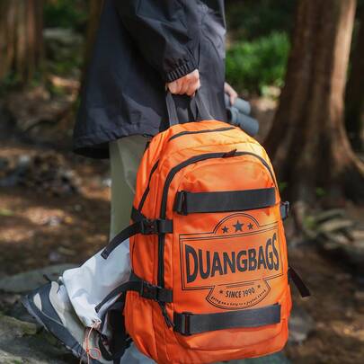 Travel-Friendly & Versatile Lightweight & Large Capacity Perfect For Campus & Travel Great For Photos Preppy Style Travel Backpack, Cute Couple Matching Couple Backpacks For Campus, Commute & Travel