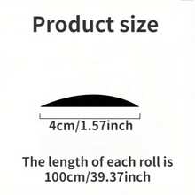 1条 1米/39.37英寸 PVC木地板过渡条 边缘封口条 自粘接缝条 扁平扣边压紧条 - C - 查看 3