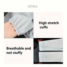 2pcs Sun Protection Arm Sleeves, Unisex Breathable Cooling Arm Covers, Suitable For Driving, Cycling, Hiking And Outdoor Sports - Multicolor - View 6
