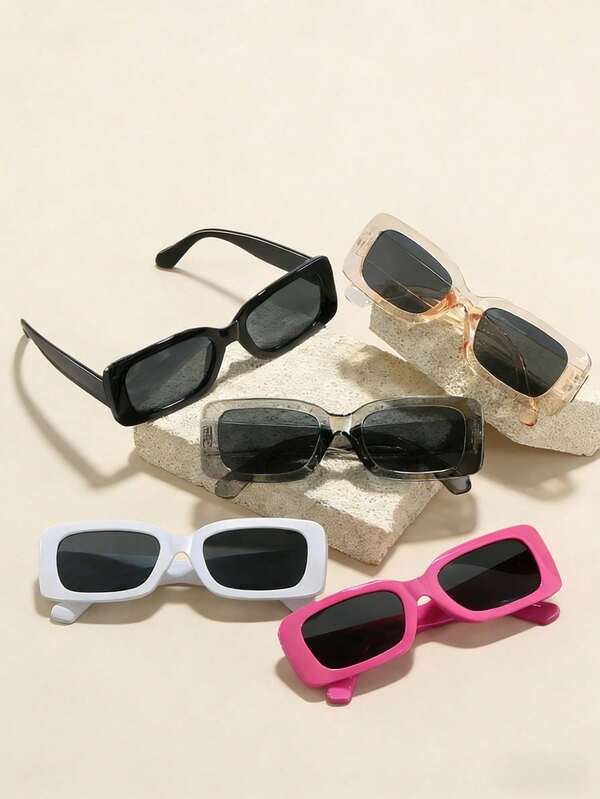 Versatile Casual Square Frame Fashion Glasses For Vacation
