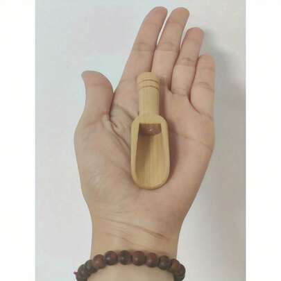 Wooden Mini Spice Spoons, Multi-Functional Small Wood Sugar, Tea, Coffee Flavoring Spoons, Milk Powder Tea Spoons, Wooden Salt Spoons, Small Wooden Spoons, Small Salt Spoons, Bath Salt Spoons, Measuring Spoons, Pet Food Spoons