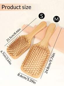 Lược gỗ cá nhân hóa dành cho nam giới - Khắc tên theo yêu cầu, tùy chỉnh văn bản, dụng cụ tỉa râu nhẹ, món quà hoàn hảo cho Ngày của Cha hoặc Giáng sinh, thiết kế trang nhã với các chi tiết được khắc laser. - Nhiều màu - Xem 5