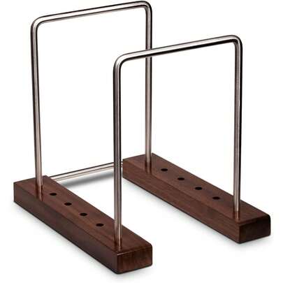 Porta dischi per LP da 35 pollici, porta dischi in noce massello per album, supporto per dischi "Now Playing", contenitore per dischi, porta LP, supporto per vinili