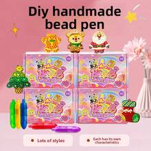 Children's Diamond Painting DIY Puzzle Toy, New Cross-Border Hot Selling Item. Handmade Intelligent Educational Toy For Boys And Girls, Multi-Functional Decorative Stickers For Cups/Backpacks/Refrigerators/Hollow Out Clogs, Preschool Creativity Toy, Suitable As 3D Diamond Painting Gift Set For Children 3+ Years Old, Hand-Eye Coordination Princess Theme DIY Handcraft Set, Interactive Intelligence Game For Holidays And Family Time - Multicolor - View 13