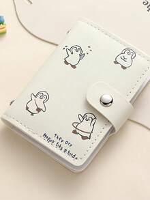 1 PC New Cute Compact Girl's Card Holder, Large Capacity Multi-Card Slot Card Case, Driver's License Holder, Student Coin Purse - Multicolor - View 8