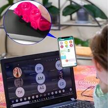 1pc Creative Double-Sided Heart Shaped Strong Silicone Suction Cup Phone Case, Adjustable Non-Slip Portable Silicone Suction Cup Phone Holder, Compatible With Android Phones, Birthday Gift Phone Accessory - Multicolor - View 5