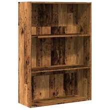 Bookcase Old Wood 80x30x114 Cm Engineered Wood - Brown - View 2