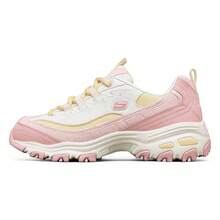 Skechers Giày thể thao nữ đế dày, cao cổ, kiểu dáng cổ điển retro, năng động, cá tính. - Hồng/Trắng/Vàng - Xem 6