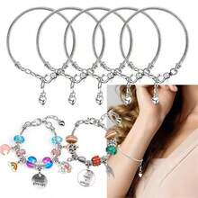 DIY Snake Bone Basic Bracelet, Minimalist Adjustable Accessory, Unisex European And American Fashion Wristband - A - View 2