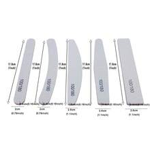 5件/1件 专业指甲锉，180/指甲锉，适用于天然指甲，双面可水洗细纹指甲锉，家用和沙龙均可使用。 - 彩色 - 查看 5