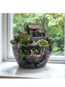 1 Pc New Creative Meaty Flowerpot Family Gardening Sky Garden Meaty Platter Flowerpot - Flowerpot - View 12