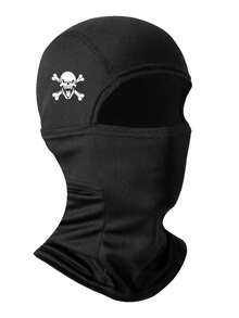 1/2/3pcs Unisex Solid Color/Skull Print Balaclava Ski Mask, Full Face Cover For Outdoor Activities, Sun Protection, Dust-Proof - H - View 21