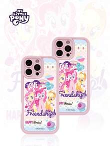 Hasbro MY LITTLE PONY Official Genuine Cartoon Girly Anti-Fall Anti-Slip Phone Case Suitable For Apple 17, 17 Air, 17 Pro, 17 Pro Max, Android Models Galaxy A Series, Galaxy S Series, Apple 11 Series, 12 Series, 13 Series, 14 Series, 15 Series, 15 Pro Max, 16 Pro, 16 Pro Max, X, XR, XS Max - Pink 8 - View 2
