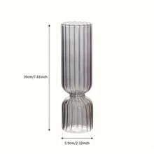 Bình hoa phong cách Bắc Âu, bình hoa sọc nhiều màu, bình hoa thủy tinh hình bong bóng, đồ trang trí retro thời trang, bình trồng thủy canh, trang trí nhà cửa, đồ dùng văn phòng, trang trí lễ hội. - Nhiều màu - Xem 7