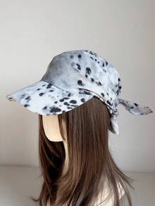 1pc Men's Printed Bandana Baseball Cap, Fashionable Headwrap Hat, Leopard Polka Dot Plaid Headscarf Cap, Suitable For Daily Street & Holiday Wear - Multicolor - View 14