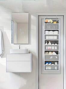 Túi đựng đồ treo cửa có nhiều ngăn lớn - Chất liệu bền chắc, phù hợp cho phòng ngủ, phòng tắm, nhà bếp - Thiết kế tiết kiệm không gian để đựng quần áo, khăn tắm, v.v., lý tưởng cho việc sắp xếp tủ quần áo, giá treo hoàn hảo để đựng tã bỉm, đồ chơi, đồ ăn nhẹ, đồ dùng cần thiết cho thanh thiếu niên, đồ dùng trong phòng tắm và tủ quần áo. - Nhiều màu - Xem 9