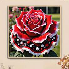 5D Diamond Painting Kit - Eternal Mother's Love Theme, Includes Vibrant Rose Flower Pattern, Round Diamond Beads And Vivid Colors, Suitable For Home/Office Wall Decor, Halloween & Christmas Gifts, Holiday Art, Handcraft DIY, Must-Have For Holiday Shoppers, Ideal For Home Decor Enthusiasts - View 8