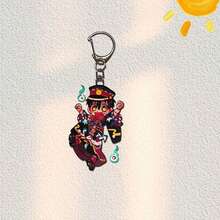 创意卡通人物亚克力钥匙扣，休闲动漫亚克力人物模型钥匙扣挂件，送给卡通模型爱好者的精美礼物 - 彩色 - 查看 9