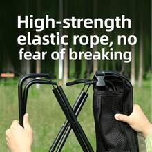 2026 New Large Foldable Backpack Stool For Adults - Portable Camping Stool With Sling Bag, 500lbs Capacity For Camping, Fishing, Hiking, Travel, Picnic (Beige) - Beige - View 2