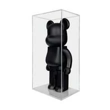 1pc Acrylic Display Case Compatible With 1000% Action Figure Model, Transparent Dust-Proof Storage Box - Clear - View 3
