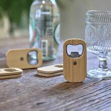 1件裝木製開瓶器，適用於開啟啤酒、葡萄酒和汽水瓶，居家酒吧與廚房常用，耐用手持設計，握感舒適，適合日常使用或作為禮物 - 開瓶器 - 查看 6