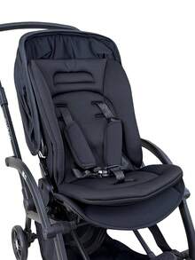 1 件通用婴儿推车坐垫，柔软透气婴儿旅行床垫，适合各种婴儿推车 - 黑色 - 查看 1