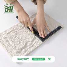 CHEE LYEE 5/10片装自粘墙贴，25x45厘米仿岩石砖，10毫米厚PU仿石瓷砖，文化石陶瓷砖，自粘式，室内外均可使用 - 多色 - 查看 8