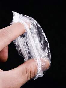 100 chiếc nút bịt tai dùng một lần, chống thấm nước, thích hợp cho việc nhuộm tóc, chăm sóc sắc đẹp, tắm rửa, bảo vệ tai khỏi nước. - Bịt tai - Xem 6
