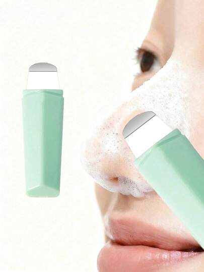 1支温和毛孔清洁黑头去除器 - 适用于早晚护肤、妆前准备、面部护理、商务旅行、周末居家SPA、美容礼盒，四季皆宜