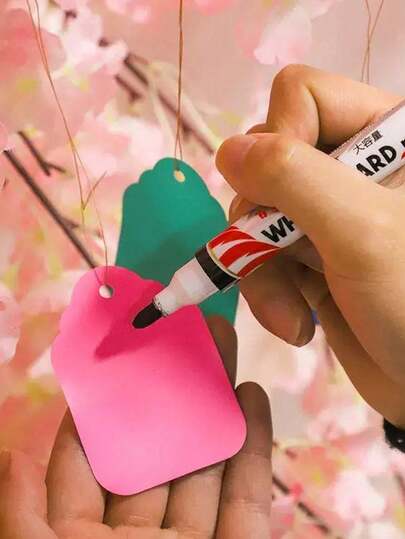 100 Hanging Plant Labels, Tree Markers, Classification Color Cards, Plastic Waterproof Sunproof Fading-Resistant PVC Labels, Waterproof Plastic Hanging Labels For Gardening Markers, Waterproof Succulent Plant Labels