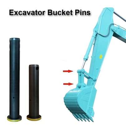 Excavator Car Bucket Pins, 45MM,Compatible With Komatsu Hitachi Sany XCMG Equipment, Works With Cummins Mitsubishi Yanmar Kubota Engine, Various Sizes Available