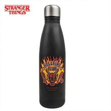 1 bình nước giữ nhiệt bằng thép không gỉ 500ml hình Netflix Stranger Things Hellfire Club, cốc du lịch di động có nắp đậy kín, thiết kế cách nhiệt, món quà sinh nhật ý nghĩa. - Nhiều màu - Xem 12