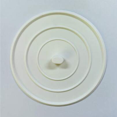 1个通用TPR浴缸排水塞 - 防漏平底水槽塞 - 可重复使用的厨房和浴室水槽过滤器