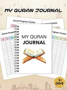 Trees 2026 Undated Ramadan Planner - A5 Spiral Bound Ramadan Daily Prayer Journal With Tracking, Includes Arabic/English Islamic Diary, Meal Plan, To-Do List And Ramadan/Spiritual Reflection Cover (31 Days) - Middle East Notebook - View 3