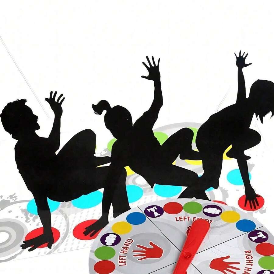 1pc Exquisite High-Quality TPE Material Twiste Game Twist Toy Family Gathering Game Multi-Player Interactive Party Family Company Gathering Multi-Player Game Balance Blanket Toy Stress Relief Toy Fun Game Fun Stress Relief Toy Gift Birthday Gift-Christmas Gift-Halloween Gift-Perfect Gift-Gift - Multicolor - View 1