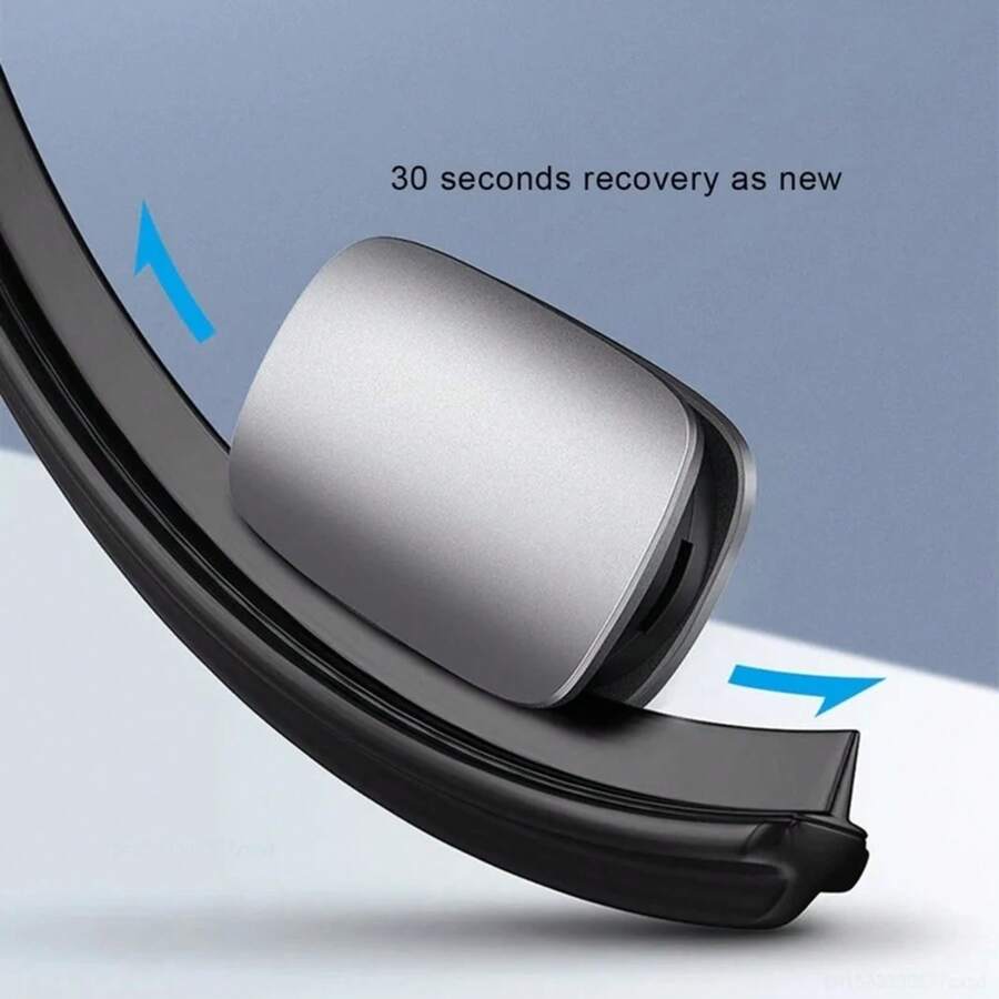 Reparador de limpiaparabrisas de coche, herramienta de limpiaparabrisas de ala de lluvia, renovación Universal, cuchilla automática, limpiaparabrisas portátil, reparación de arañazos de coche PZJQ - Azul humo - Ver 1