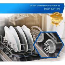 4件套洗碗机上下轮组件 611475 替换件，适用于碗碟架下层轮子，替换件号：Bsh-00611475 1559847 AH3477735 AH8727387 灰色 - 洗碗機配件 - 查看 11