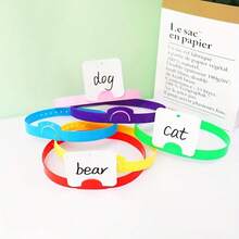 hoojojo 6-Color "Who Am I?" Headband Set, Includes Reusable Cards And Pen, Multiplayer Guessing Game, Suitable For Classroom, Family Gatherings And Fun Interactive Activities - Multicolor - View 12