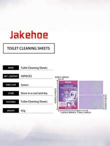 马桶清洁片，家用马桶清洁剂，去除污渍和污垢，方便日常清洁 - 固體 - 查看 9