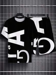 Men T-Shirt Co-Ords - Colores mixtos - Ver 8