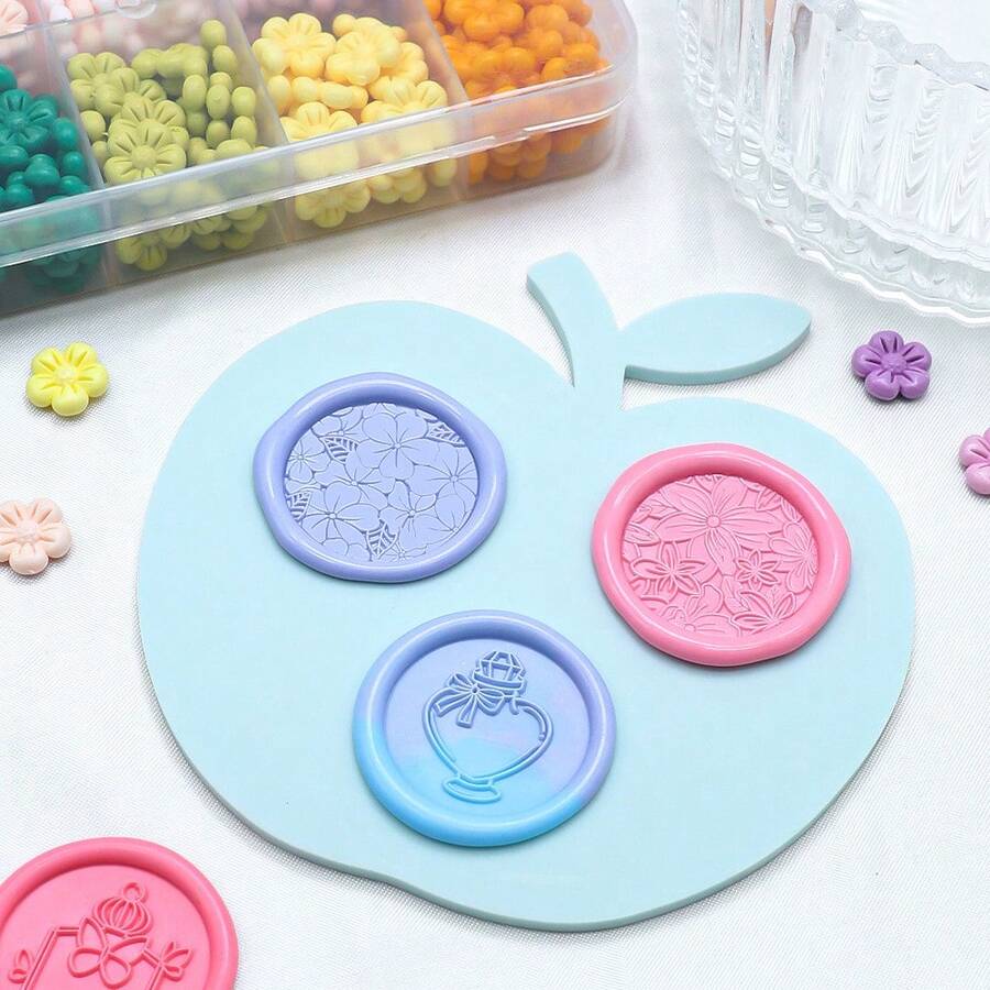 樱花熊苹果简约蜡封脱模垫耐热不粘垫硅胶材质 - A - 查看 1