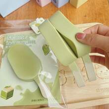 超柔软慢回弹哈密瓜巧克力脆皮冰淇淋，可爱逼真的食物模型 - 彩色 - 查看 10