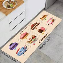 1pc Coffee Pattern Absorbent Drying Mat, Kitchen Decor Coffee Machine Mat, Handmade Coffee Pot Draining Pad, Kitchen Floor Mat, Dining Table Mat, Kitchen Counter Bowl Drying Mat, Breakfast Mat, Anti-Slip Heat-Resistant Draining Mat, Diatomite Draining Mat, Hides Stains, Super Absorbent Kitchen Mat, Easy To Clean Dish Rack Mat, Suitable For Kitchen, Dining Table, Coffee Shop, Bar, Holiday, Party, Home Decor, Holiday Gift - Multicolor - View 19