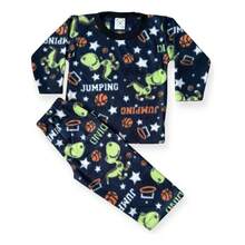 Boys' Soft Warm Winter Pajamas Set, Sizes 10-14 Years - Nhiều loại - Xem 2