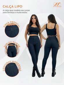 Swisz Women Leggings - 黑色 - 查看 3