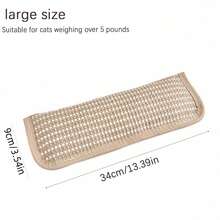 Cat Toy Pillow, Bite-Resistant, Self-Entertainment, Cat Scratch Pad, Cat Toy, Cat Toy Pillow, Sisal Cat Scratch Board Pad, Scratch & Bite Resistant, Cat Filled, Cat Toy Scratching Post, Suitable For 4 Seasons, Alternative To Teaser Wand, Pet Accessory, Non-Shedding Fabric, Self-Play Pillow, Cat Owner, Multi-Pet Household - Multicolor - View 12